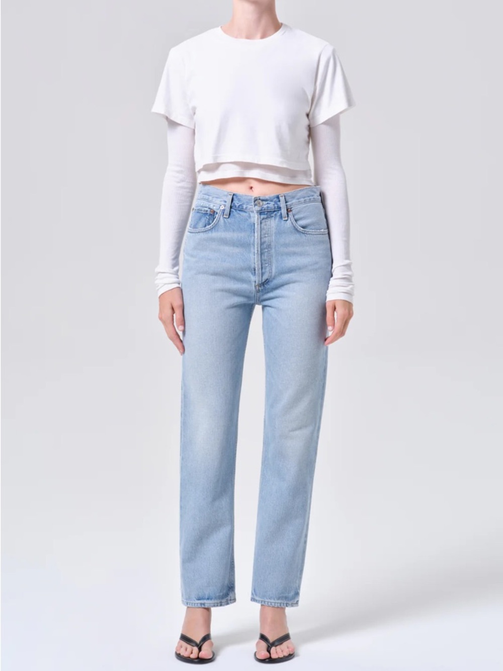 Agolde 90'S PINCH WAIST HIGH RISE STRAIGHT